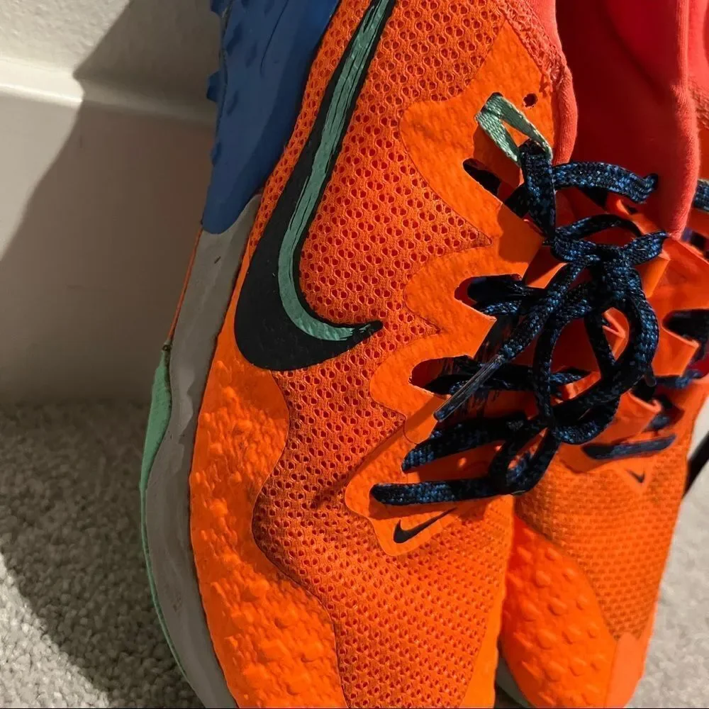 Nike Wildhorse 7 Orange Trail Running Sneakers CZ1856-800 Men's Sizes 9.5